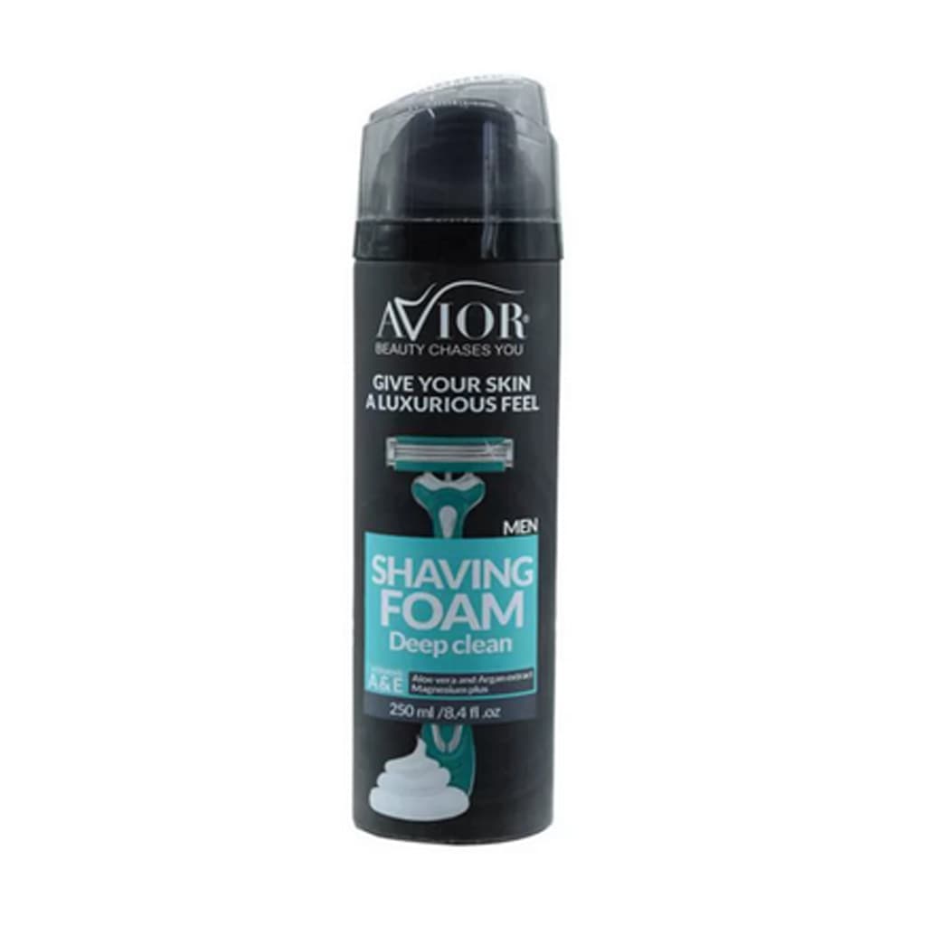فوم اصلاح دیپ کلین آقایان 250 میلی لیتر اویور AVIOR