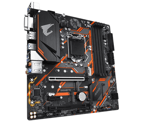 مادربرد گیگابایت B365 M AORUS ELITE LGA 1151 Motherboard — تصویر ۴