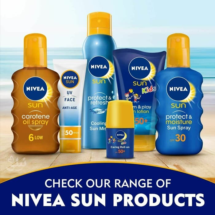 لوسیون برنزه کننده حاوی عصاره هویج SPF 6 نیوا — تصویر ۳