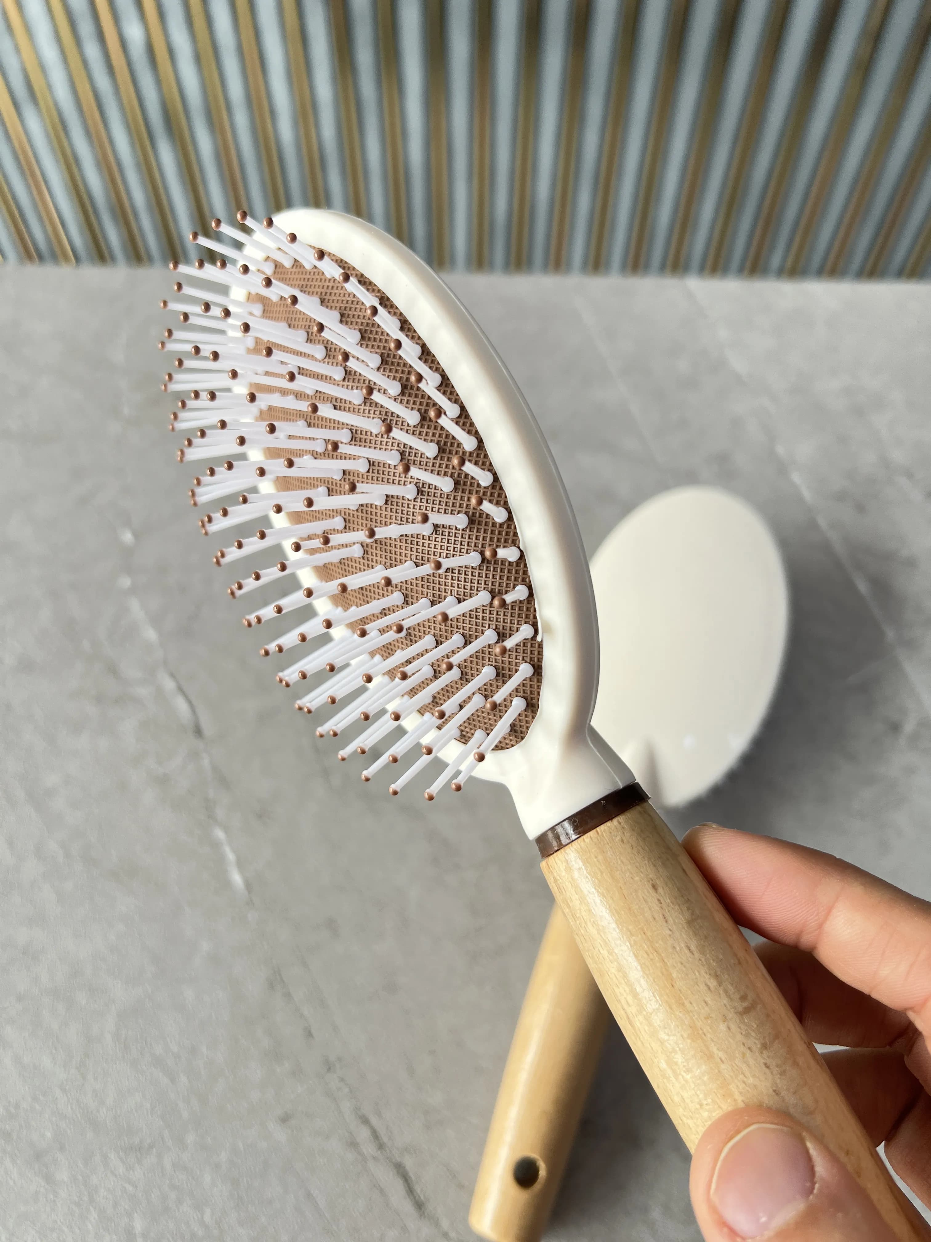 برس مو گرد کد 3-7073 وارداتی (x) — تصویر ۳