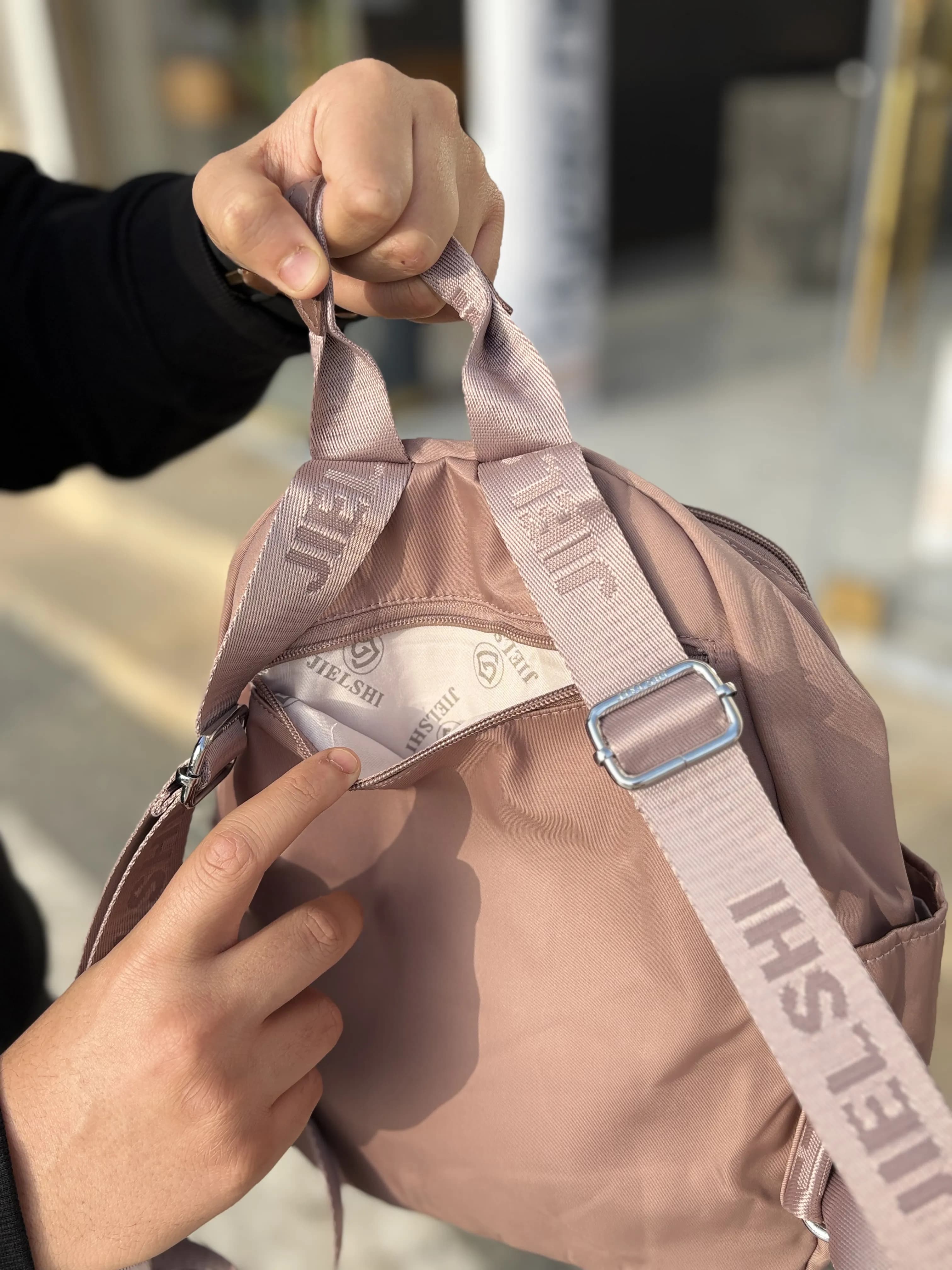 کوله پشتی برزنتی کد14-0056 وارداتی (x) — تصویر ۶