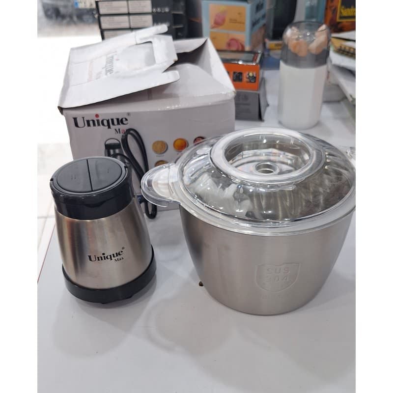 خردکن یونیک مدل MUC-35 ظرفیت ۳.۵ لیتر با کاسه استیل کد B939 — تصویر ۲