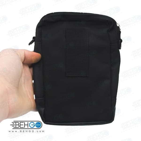 کیف موبایل ، لوازم و کیف پاور بانک مدل کت 1s کیف گردنی ،دوشی و کمری CAT 1S Mobile Accessories Bag — تصویر ۴