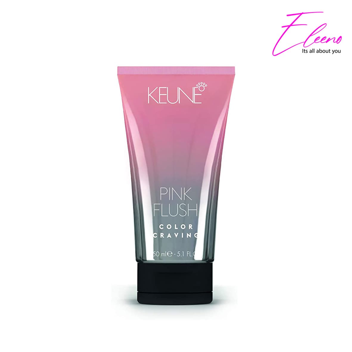 رنگ موی صورتی کئون به رنگ گلبهی فوق جذاب Keune Pink Flush