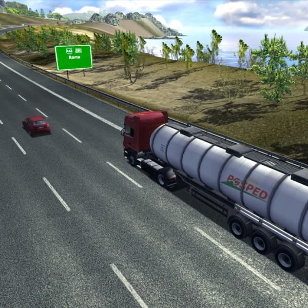 بازی Euro Truck Simulator 1 مخصوص PC نشر لیمو استور — تصویر ۴