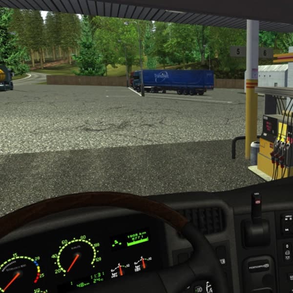 بازی Euro Truck Simulator 1 مخصوص PC نشر لیمو استور — تصویر ۷