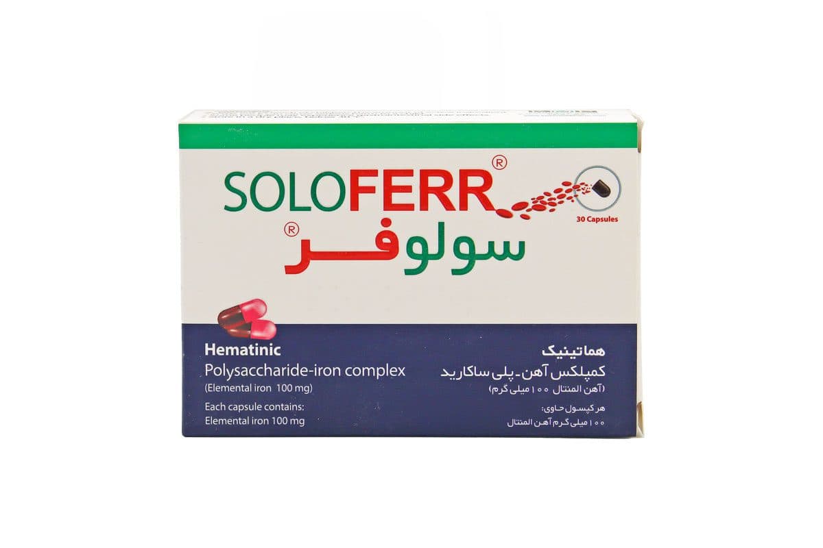 کپسول سولوفر کیش مدیفارم 30 عدد