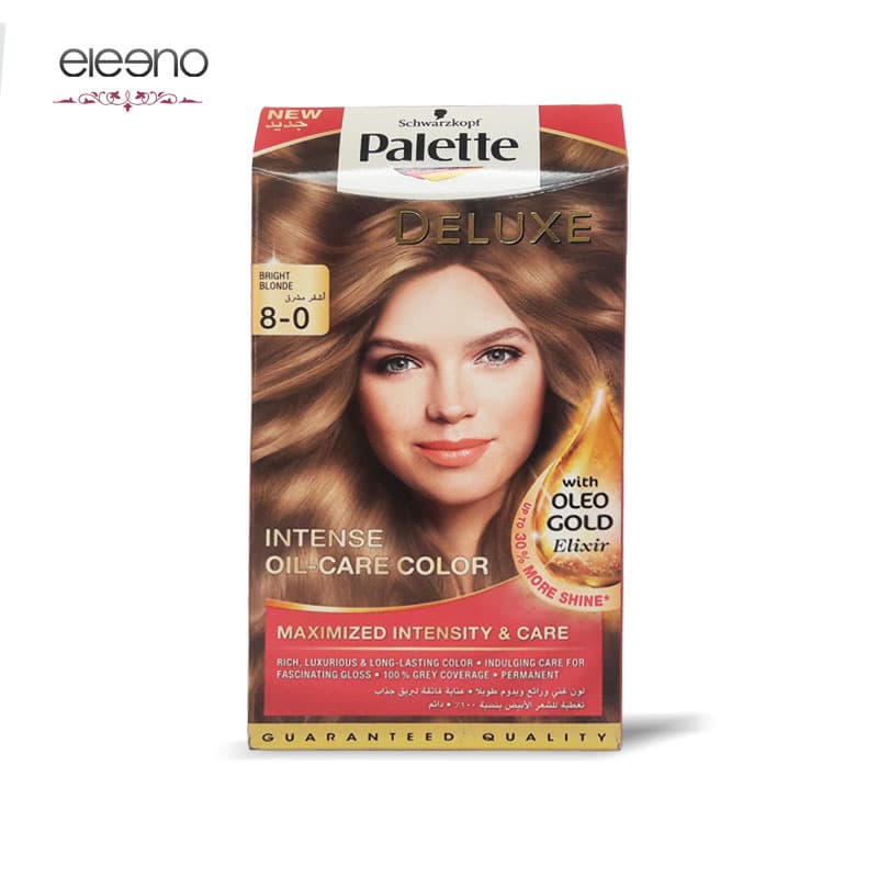 کیت رنگ موی پالت بلوند روشن Palette Deluxe 8-0