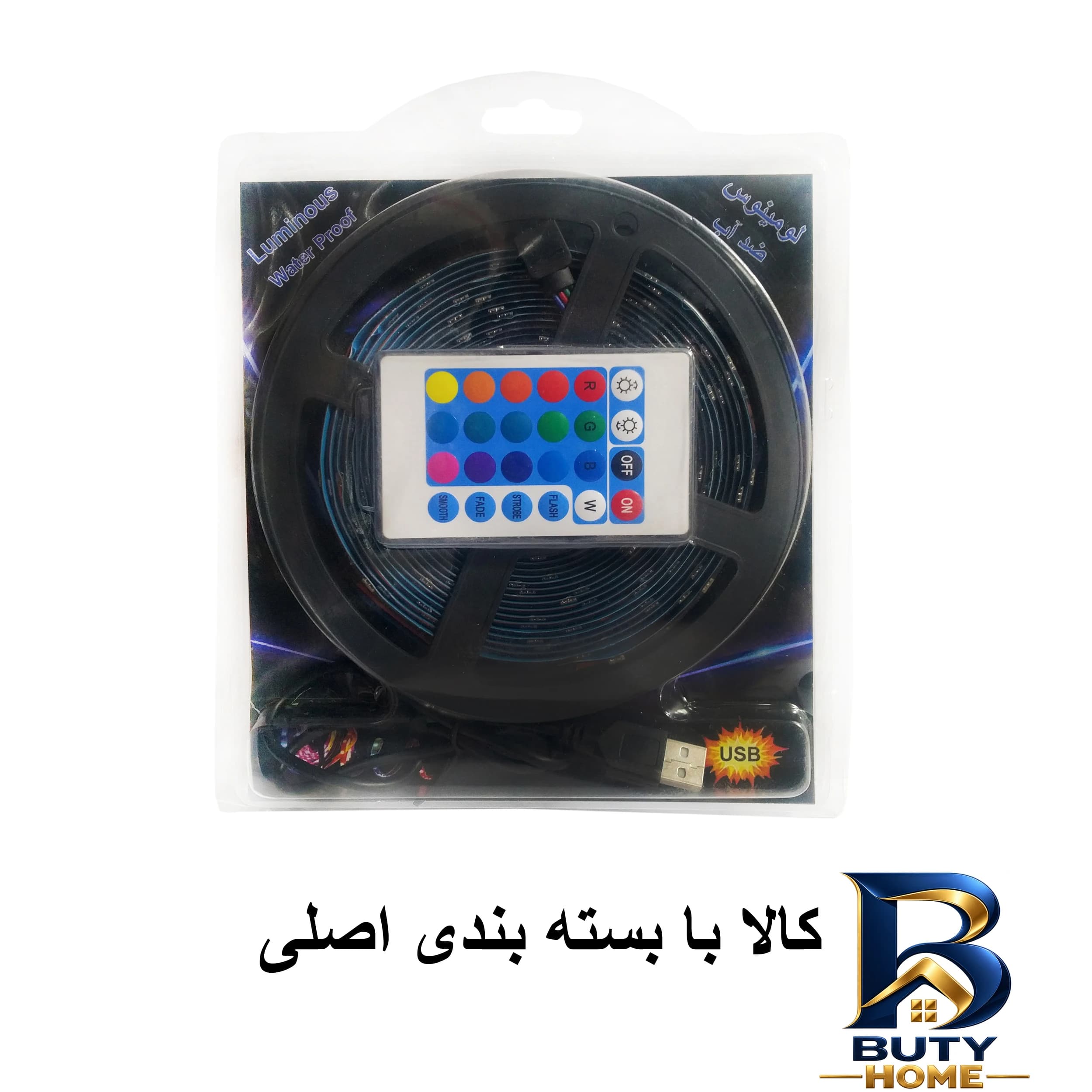 ریسه ال ای دی لومینوس مدل USB GAMING طرح طول 5 متر — تصویر ۵
