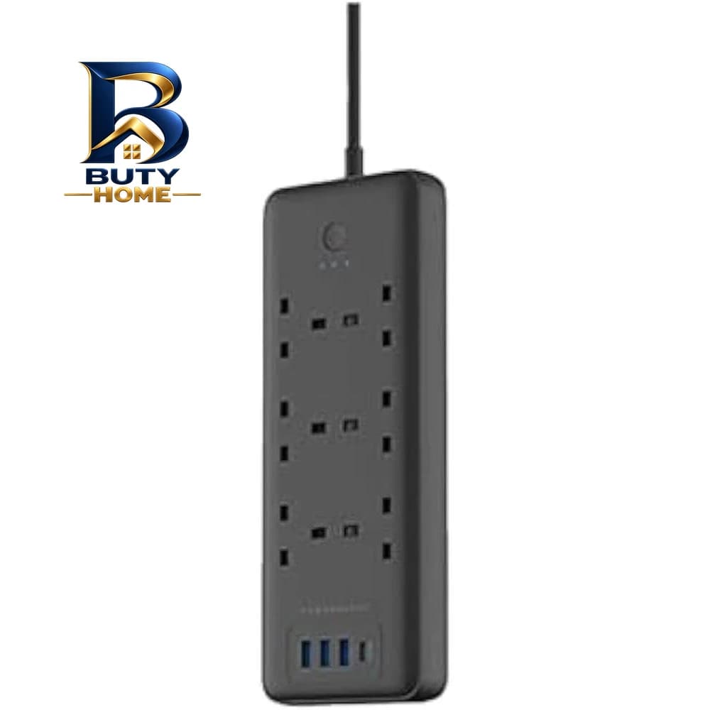 چندراهی برق هوشمند پاورولوجی مدل Multi-Port Smart Power Strip PD 30W — تصویر ۳