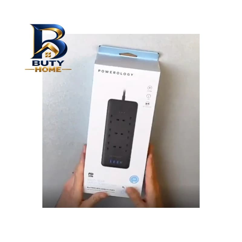 چندراهی برق هوشمند پاورولوجی مدل Multi-Port Smart Power Strip PD 30W — تصویر ۷