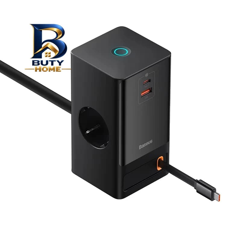 چندراهی برق بیسوس مدل B-PS۳۰۱ ۶۵W اصل — تصویر ۲