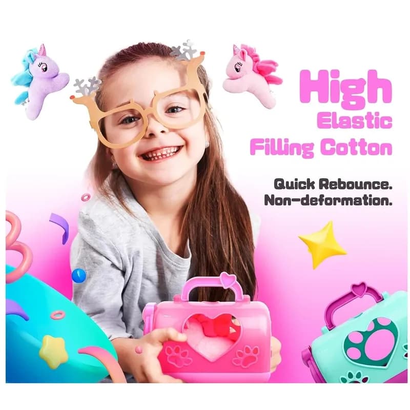 اسباب بازی مدل پونی کیف دار کد DR5065 — تصویر ۳