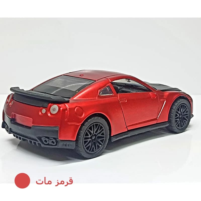 ماشین فلزی موزیکال مدل Nissan GT-R — تصویر ۶