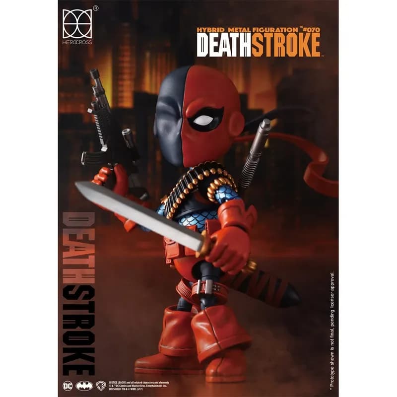 اکشن فیگور هیروکراس مدل دث استروک سری death stroke-070 — تصویر ۵