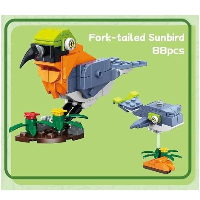 ساختنی ژگائو مدل پرندگان طرح SUNBIRD کد 3991003 — تصویر ۳