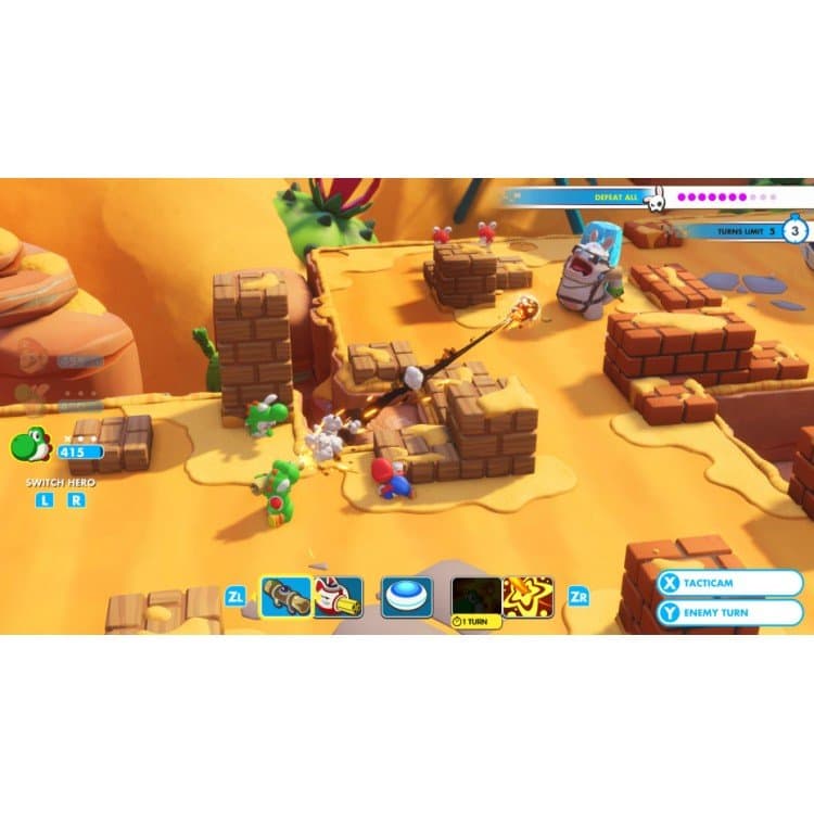 بازی ماریو Mario + Rabbids Kingdom Battle برای Nintendo Switch — تصویر ۲