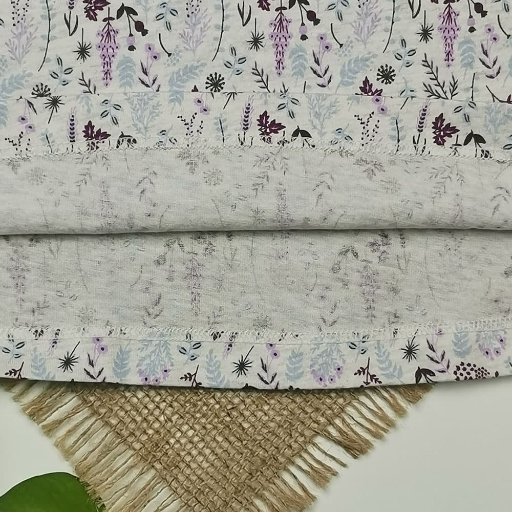 تاپ نوزادی دخترانه آستین تاپ برند Tu طرح گل دار پاپیون دار سفید رنگ – 6-7 سال — تصویر ۶