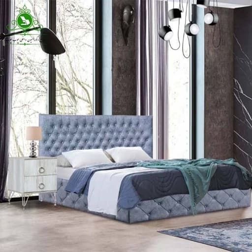 تخت خواب دو نفره مدل چستر مبلمان فرنا مدل 1141301
