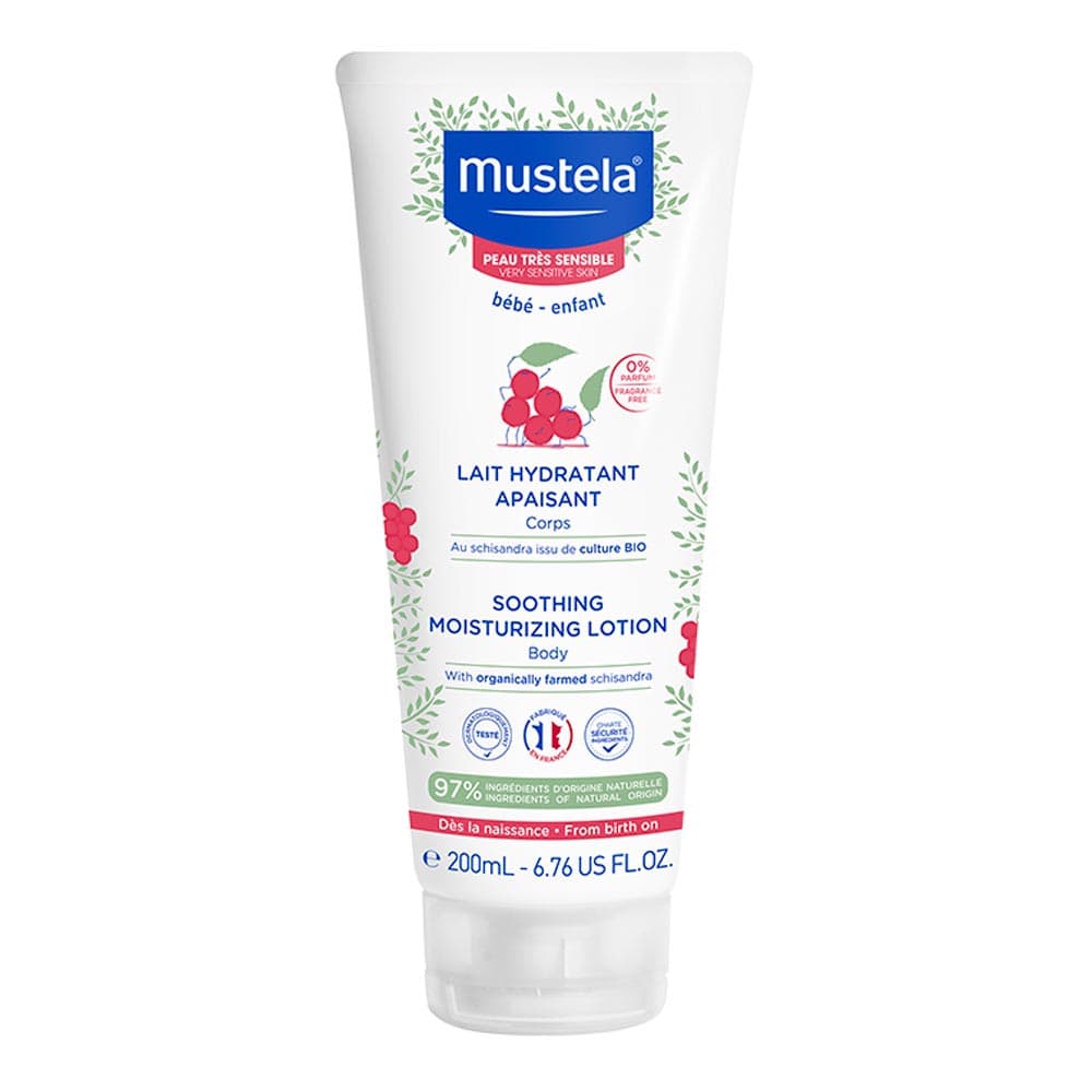 لوسیون بدن ماستلا Mustela مدل سوتینگ Soothing Moisturizing