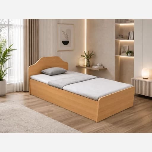 تخت خواب بزرگسال یک نفره کد 0042 مبلمان فرنا مدل 1141101
