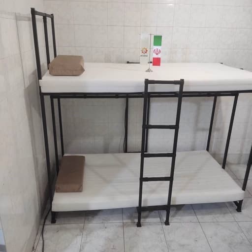 تخت دو طبقه ساده مبلمان فرنا مدل 1141032