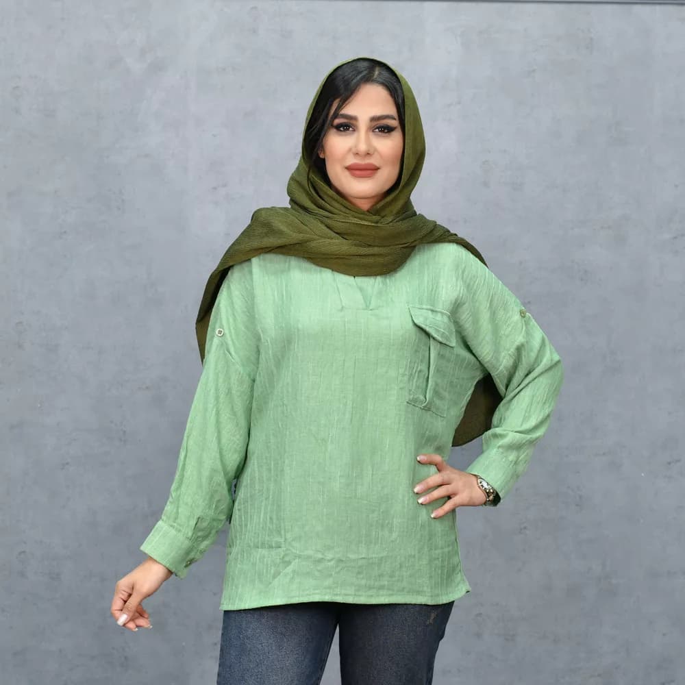 شومیز دخترانه کد 25451 — تصویر ۵