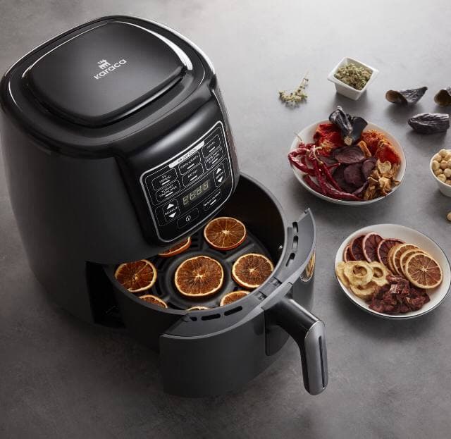 هواپز رژیمی کاراجا مدل airpro cook رنگ مشکی رزگلد — تصویر ۸