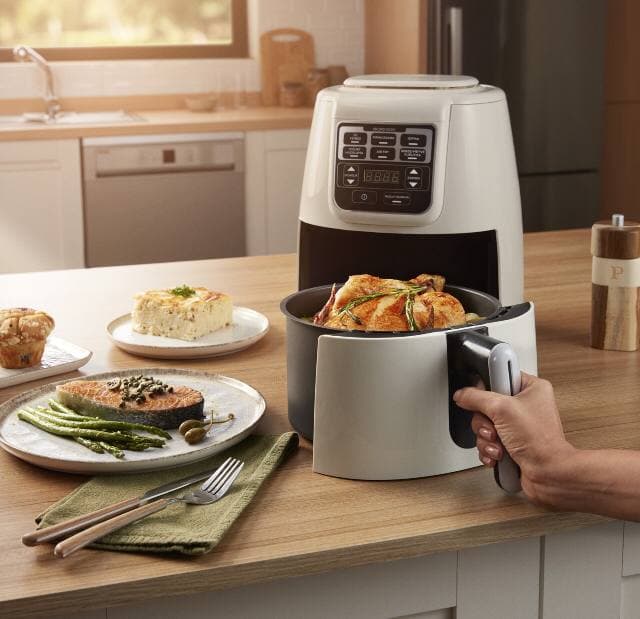 هواپز رژیمی کاراجا مدل airpro cook رنگ مشکی رزگلد — تصویر ۲