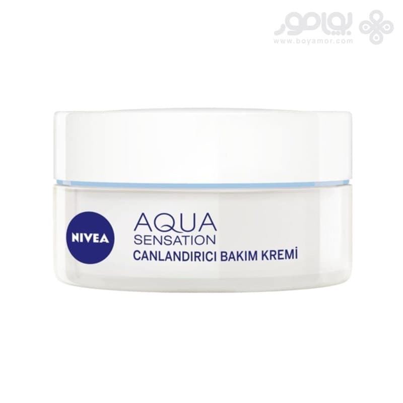 کرم آبرسان نیوا مدل AQUA SENSATION حاوی عصاره خیار حجم 50 میل — تصویر ۲