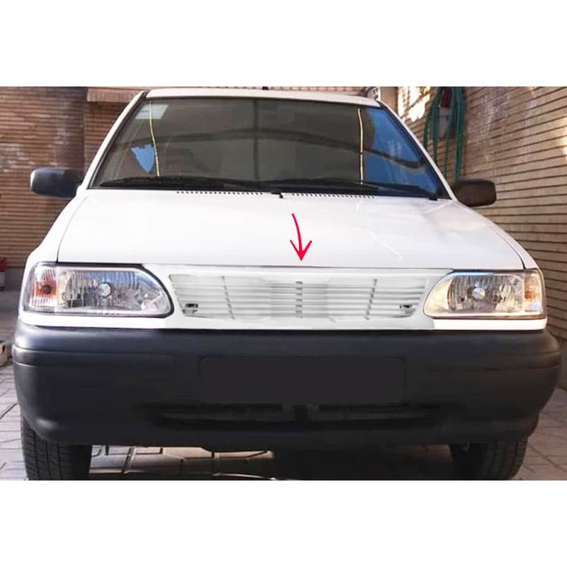جلو پنجره طرح 6 خط مناسب پراید صبا کد 0031 — تصویر ۲