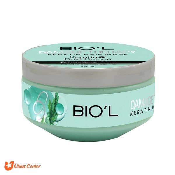 ماسک تقویت کننده مو بیول بدون سولفات حاوی کراتین و کینوا 220 میل
