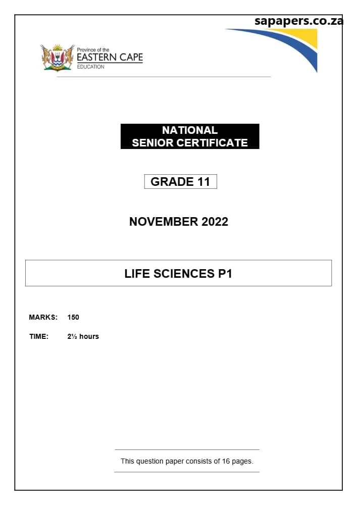 کتاب علوم زیستی پایه یازدهم، آزمون نوببر ۲۰۲۲ اثر نامشخص نسخه انگلیسی PDF