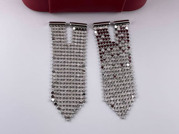 گوشواره آویز سکه ای بلند