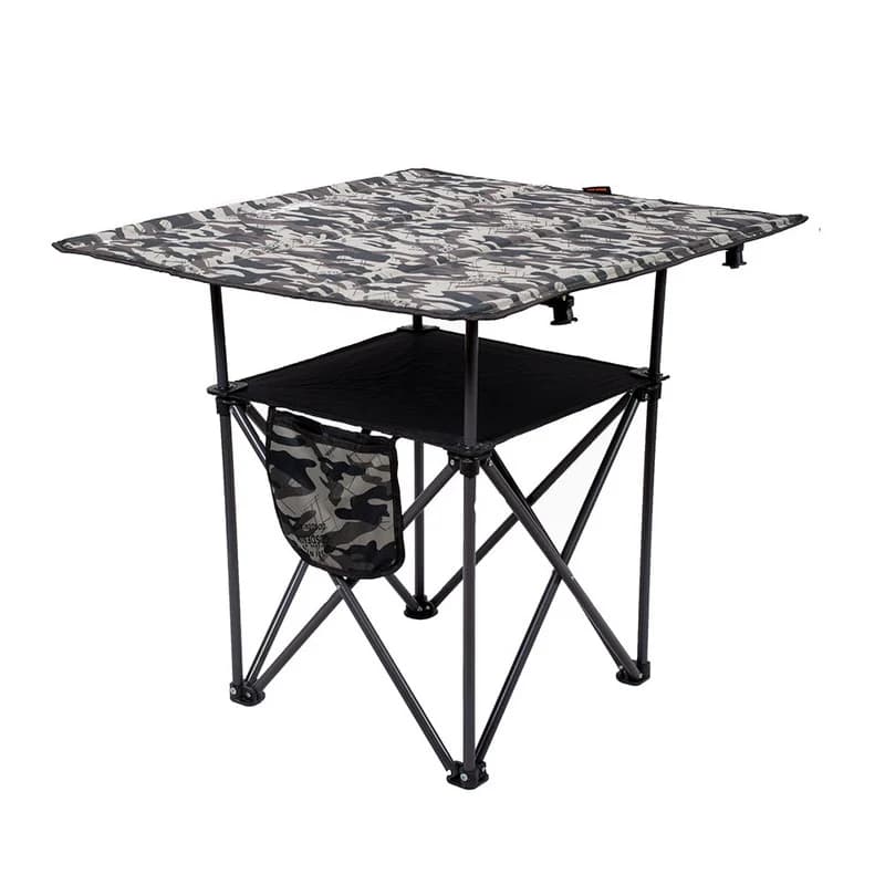 میز سفری تاشو رویال مدل دو طبقه سایز صفحه 80×80 سانتی متر