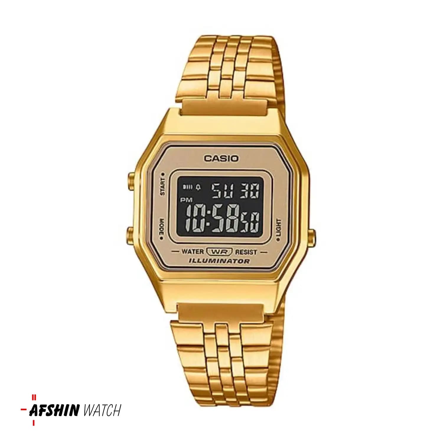 ساعت کاسیو Casio زنانه مدل LA680WGA-9B — تصویر ۷
