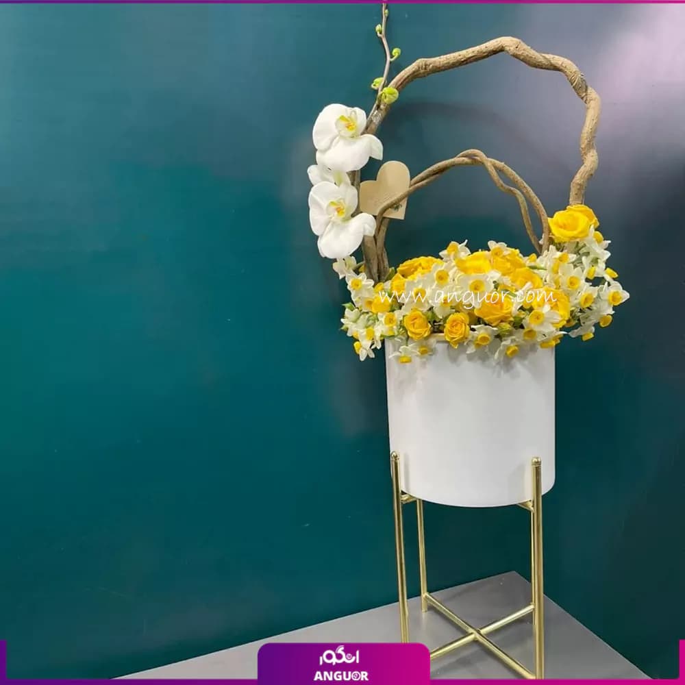 باکس گل لبخند زرد — تصویر ۲