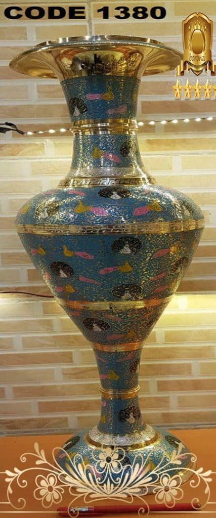 گلدان برنجی بزرگ ۱۳۸۰