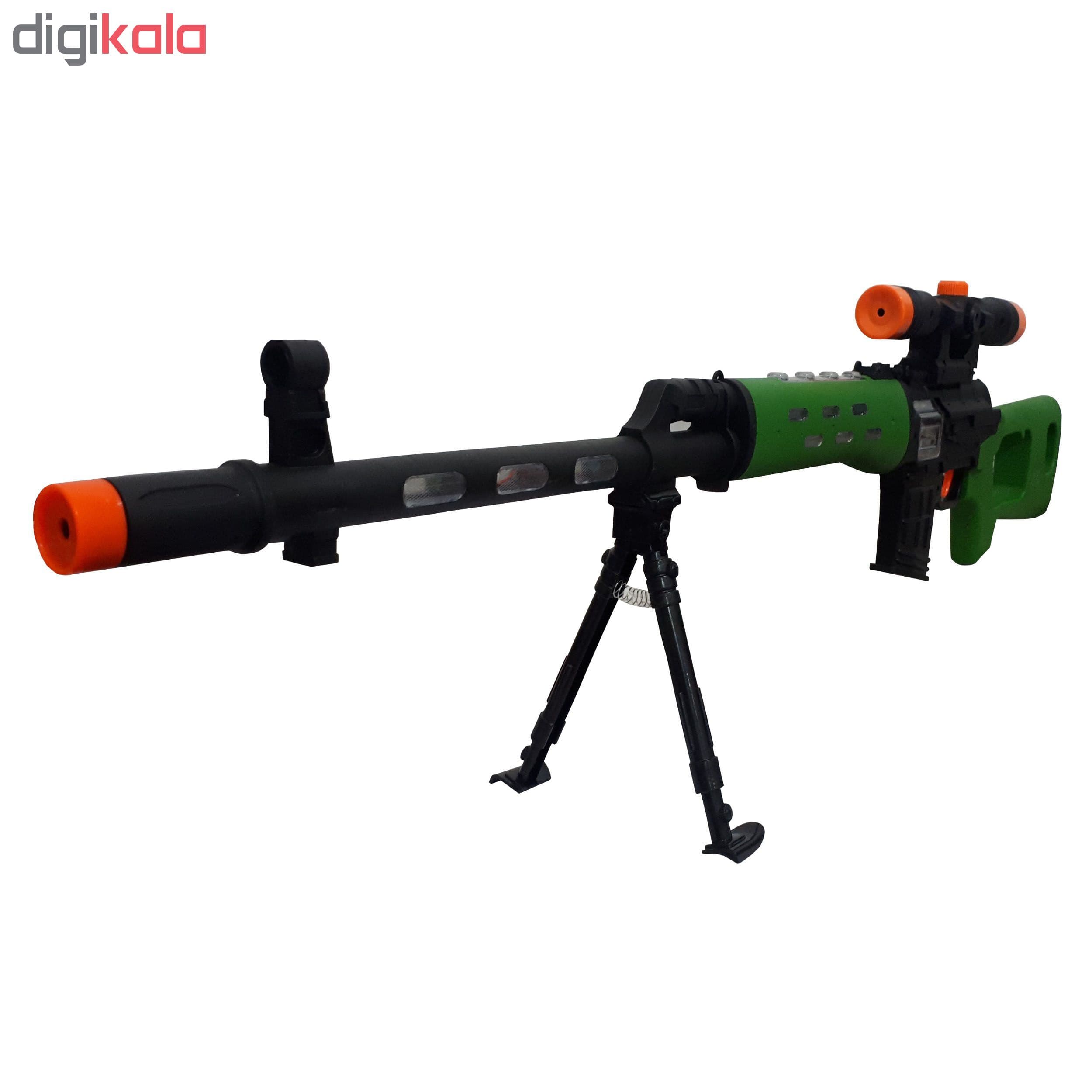 تفنگ موزیکال بزرگ مدل SVD کد LX7322A — تصویر ۴