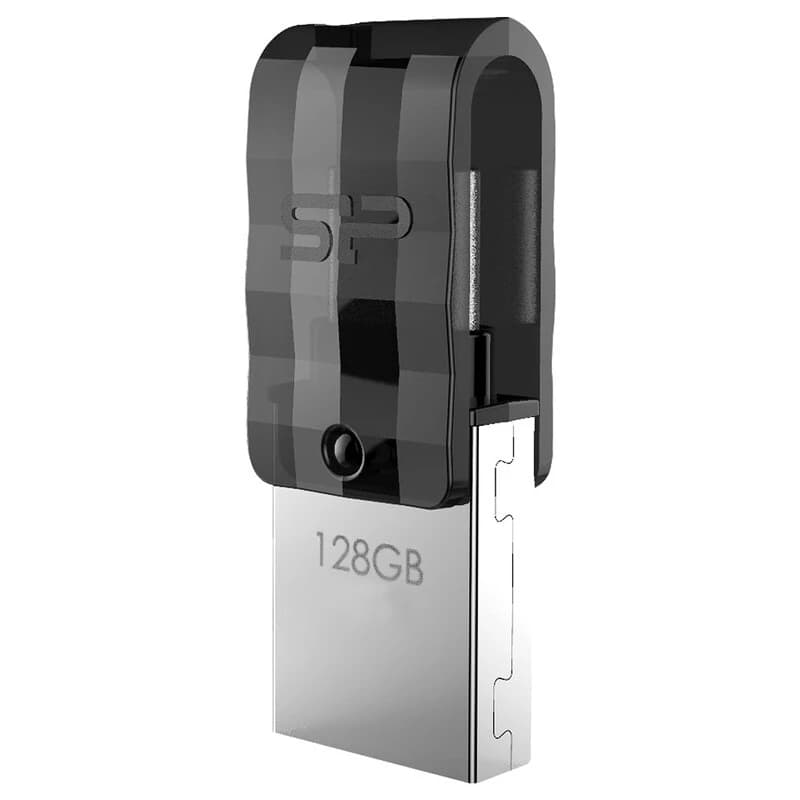 فلش 128 گیگ سیلیکون پاور Silicon Power C31 OTG Type-C USB3.2 — تصویر ۴