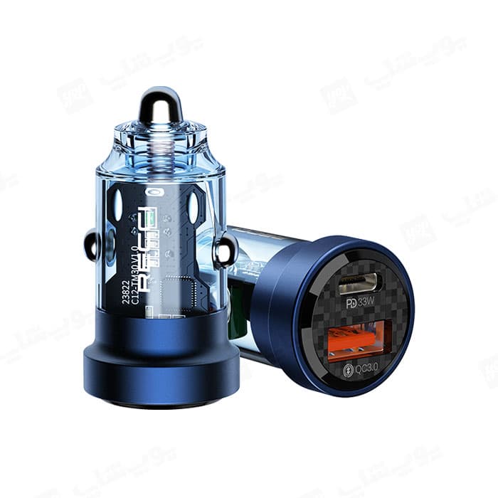 شارژر فندکی 33 وات رسی مدل RCC-N17