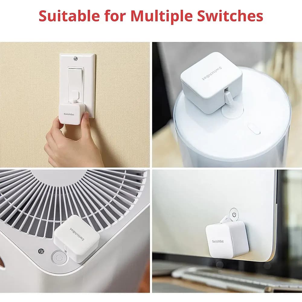 کلید هوشمند دکمه خاموش روشن کردن مدل SwitchBot Smart Switch Button Pusher — تصویر ۶