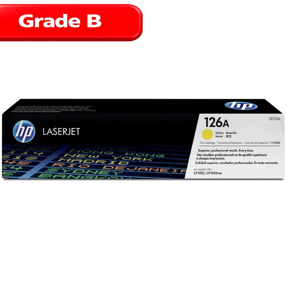 کارتریج HP 126B رنگ زرد