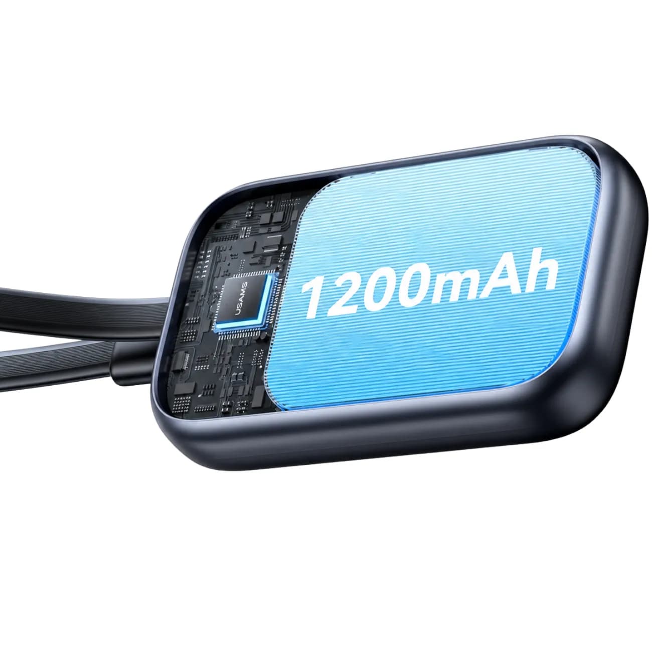 شارژر بی سیم اپل واچ یوسامز USAMS مدل CD245 ظرفیت 1200 میلی آمپر — تصویر ۶