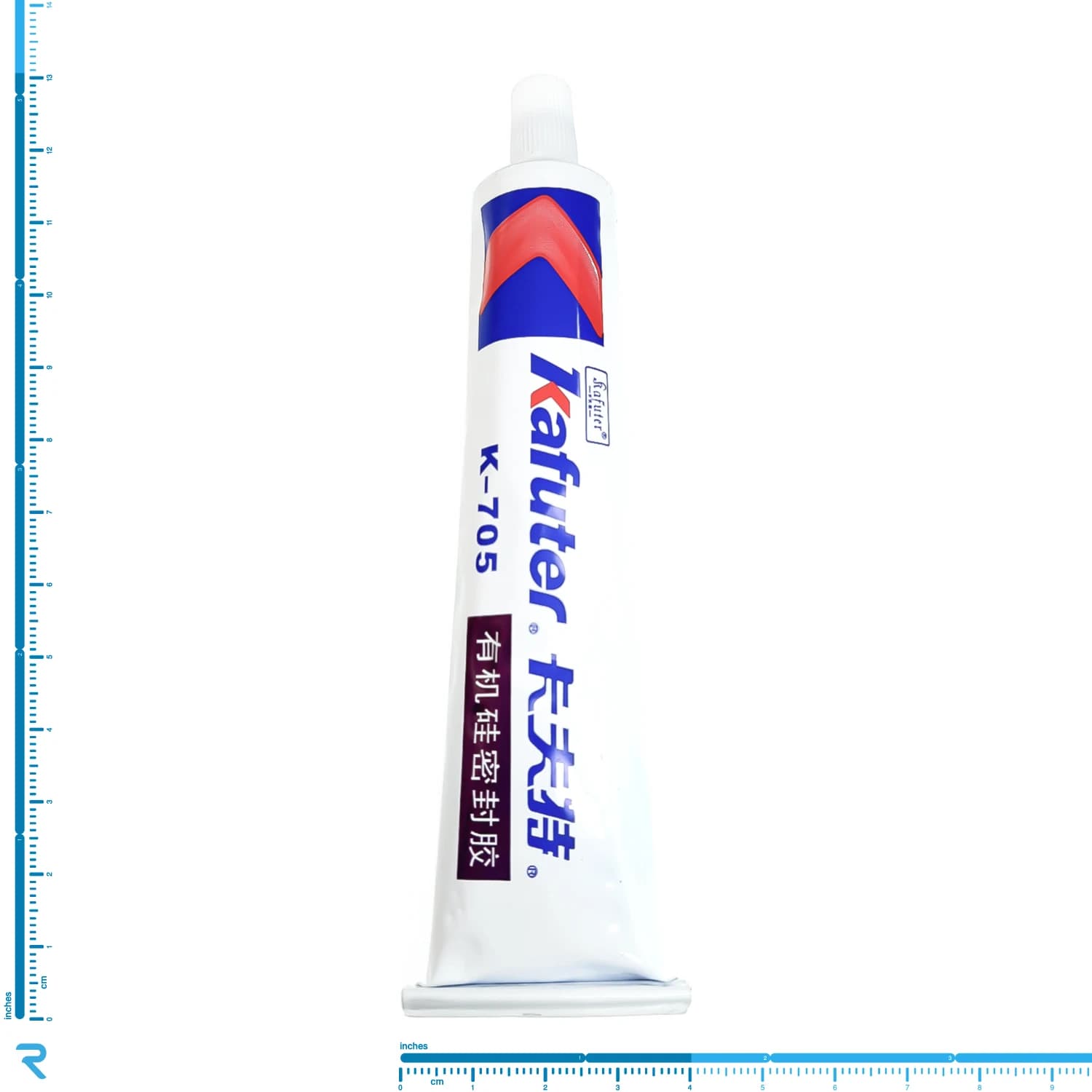چسب سیلیکون 45 گرمی کافوتر Kafuter مدل K-705 شفاف — تصویر ۲
