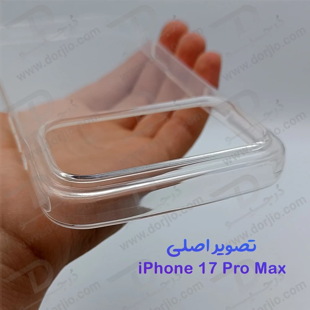 قاب ژله ای شفاف iPhone 17 Pro Max مارک Grifein — تصویر ۵