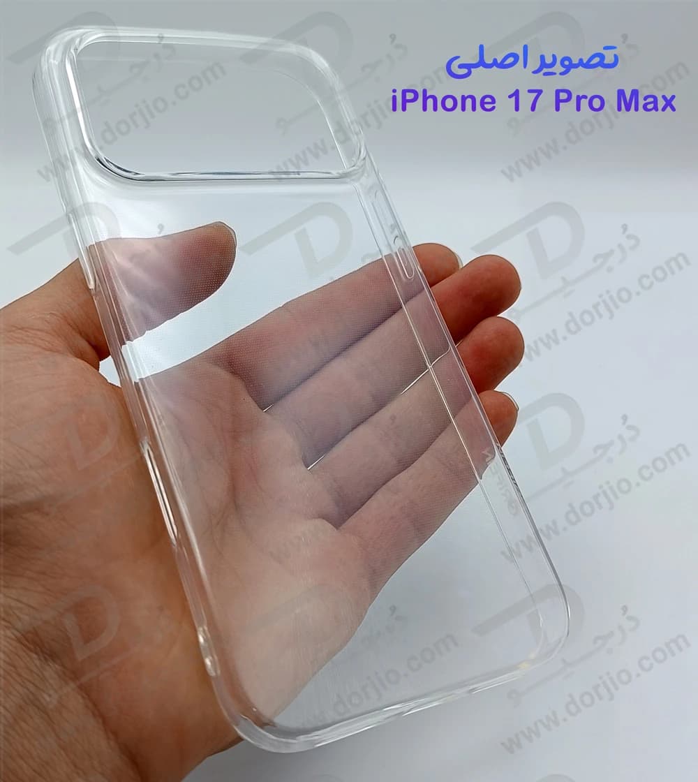 قاب ژله ای شفاف iPhone 17 Pro Max مارک Grifein — تصویر ۷