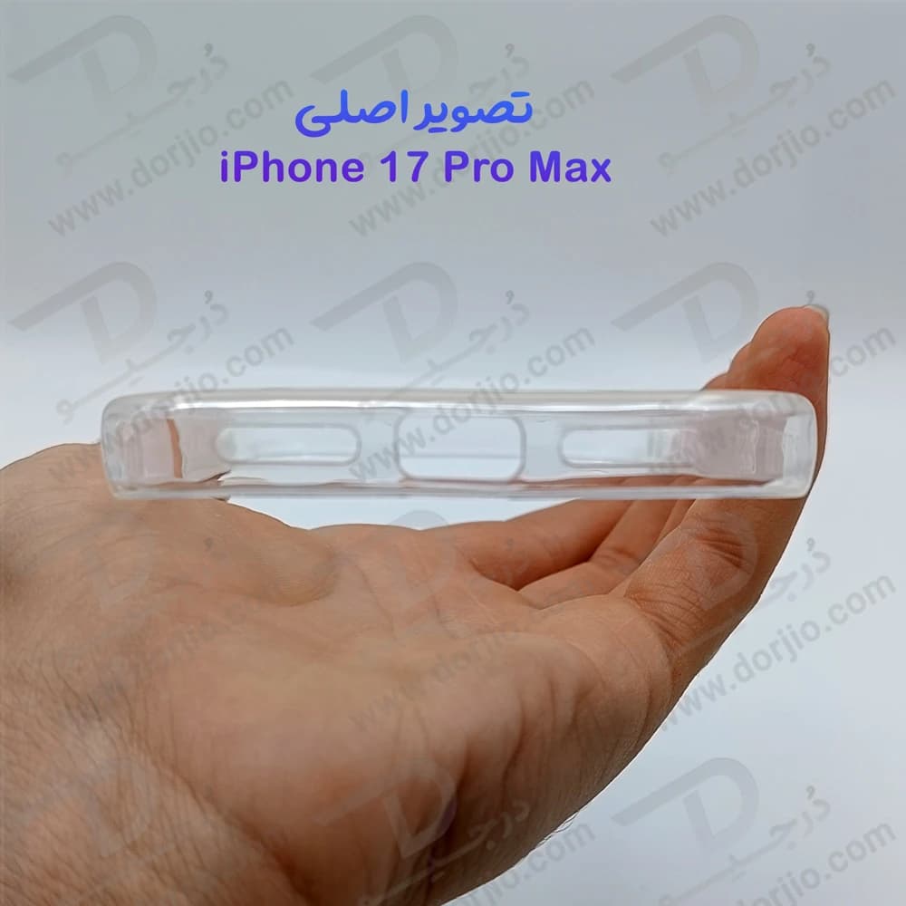 قاب ژله ای شفاف iPhone 17 Pro Max مارک Grifein — تصویر ۶