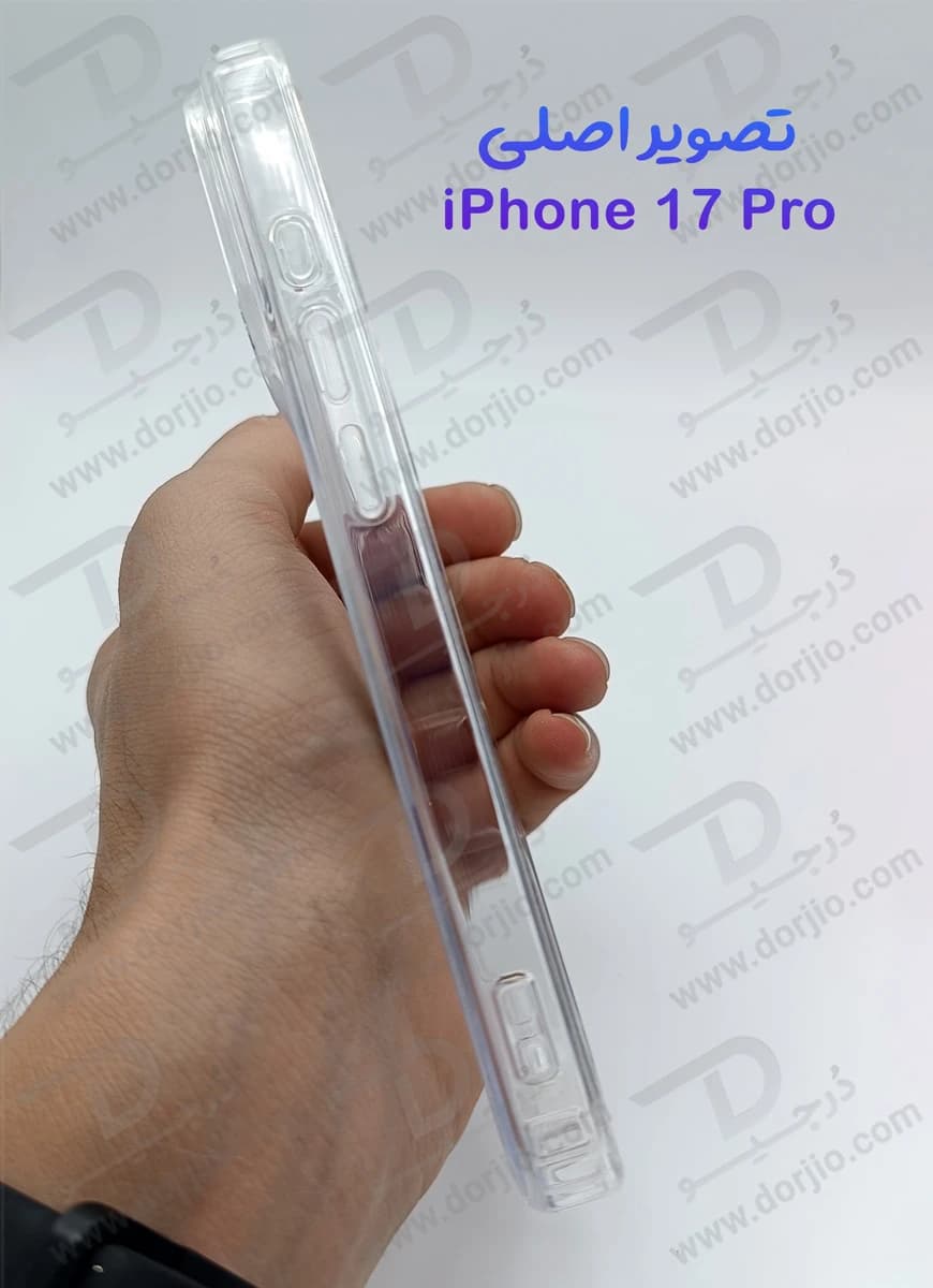 قاب کریستالی شفاف مگنتی iPhone 17 Pro — تصویر ۵