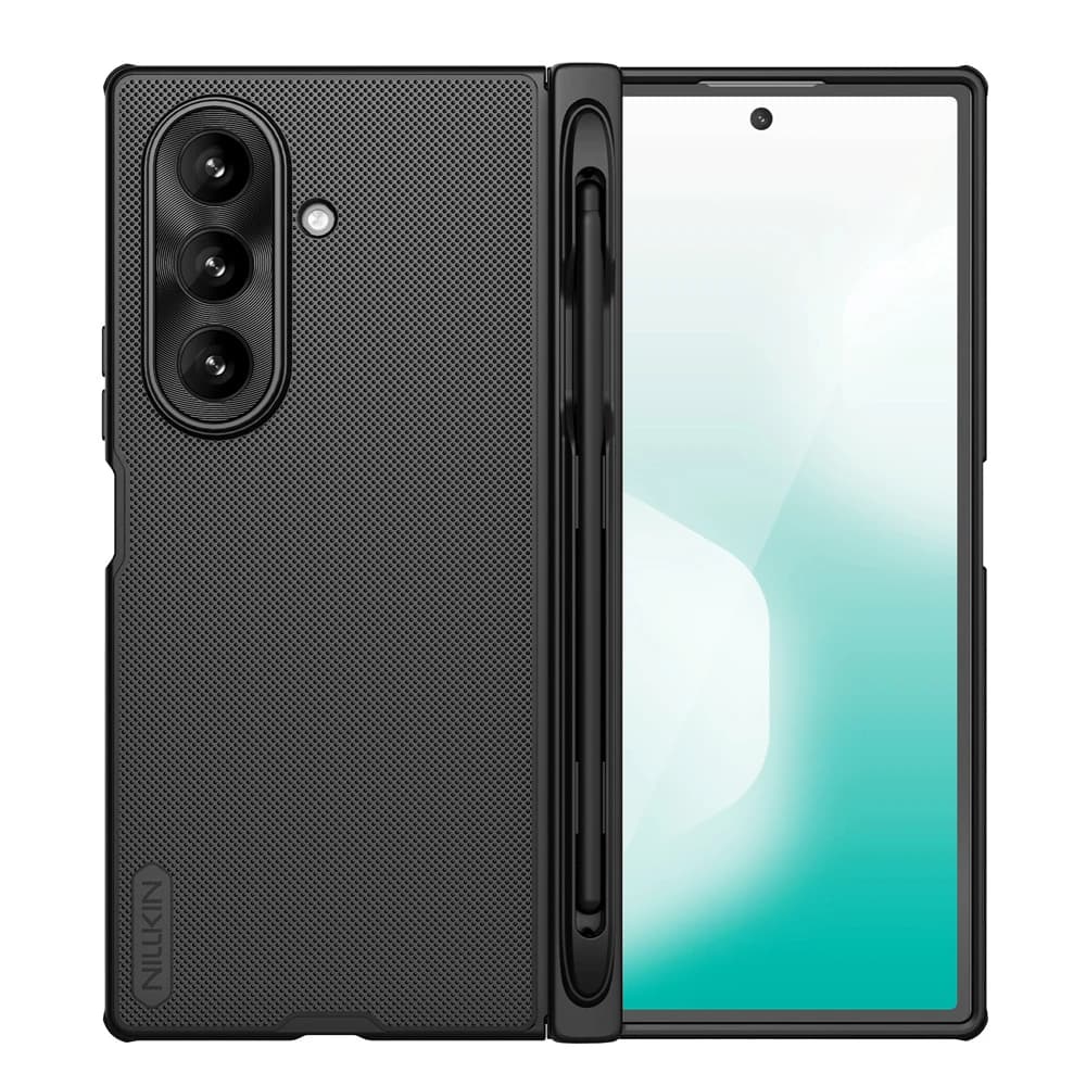 قاب ضد ضربه مگنتی قلم دار Samsung Galaxy Z Fold 7 مارک نیلکین مدل Super Frosted Shield Fold — تصویر ۶